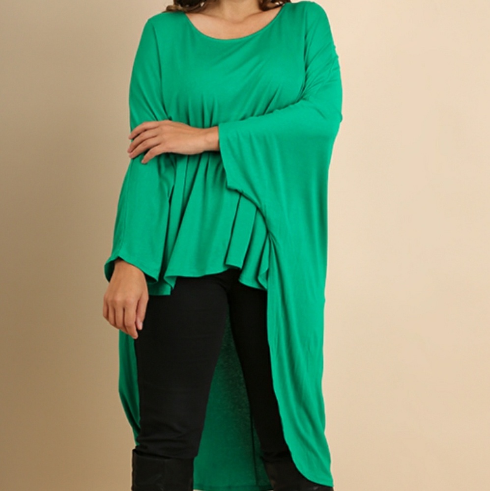 Fabulous plus size hi low top